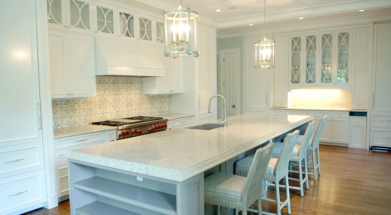 Kitchen countertop install in Arlington