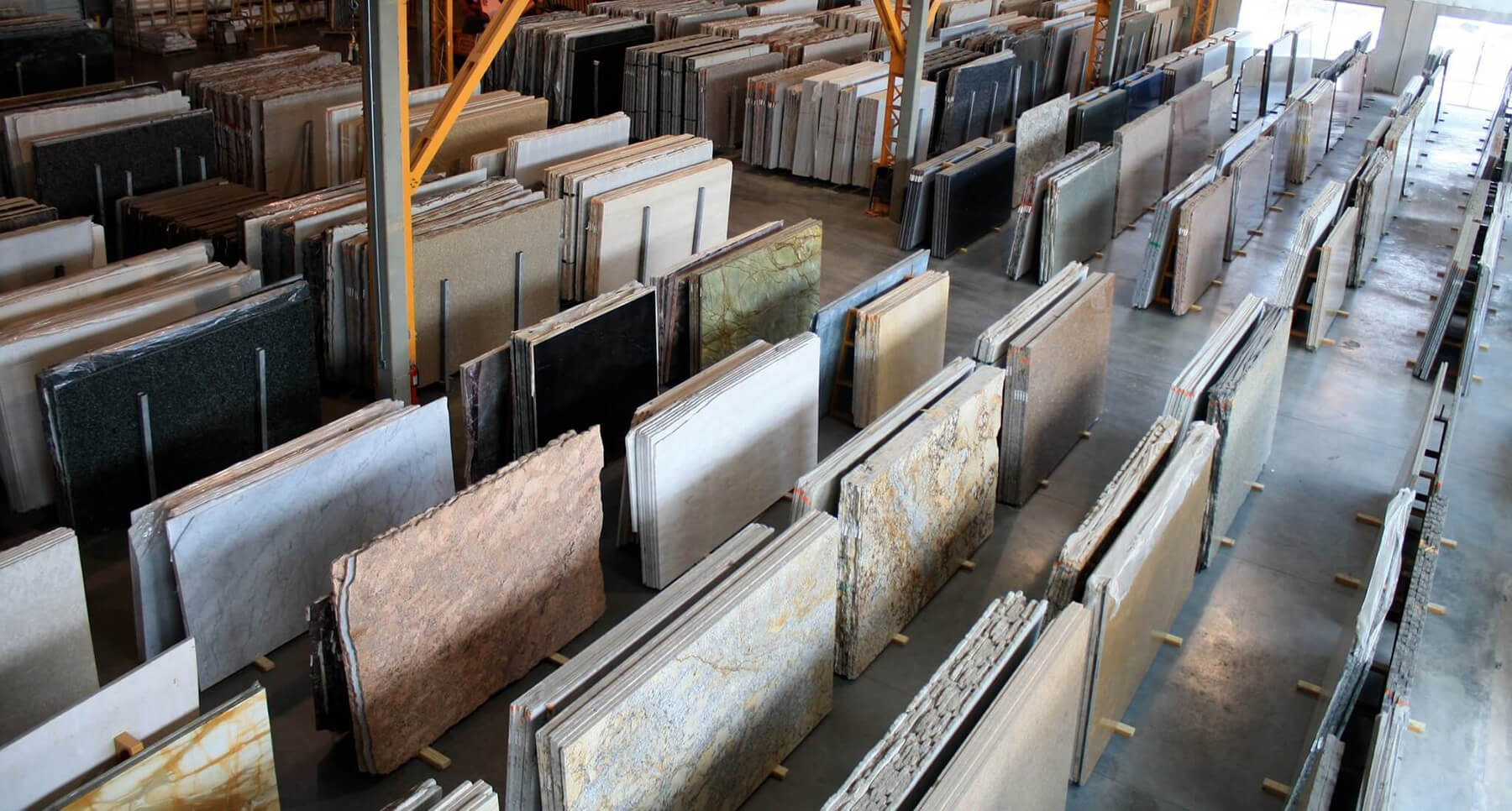 NEKA slab selection warehouse